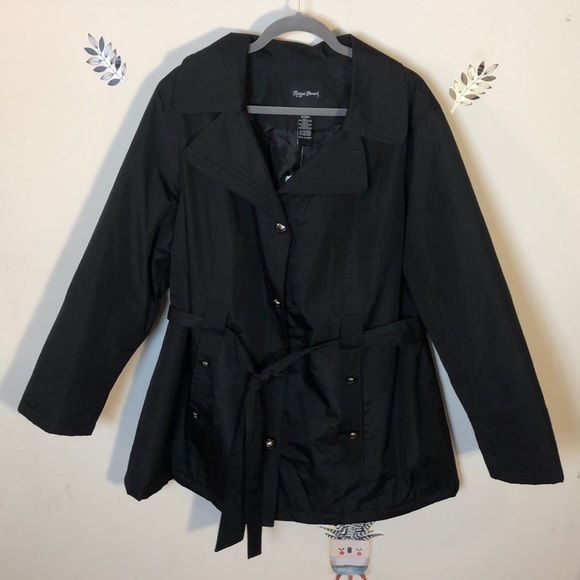 Maggie Barnes Jackets & Blazers - Maggie Barnes Top Coat Women’s Black size 1X
